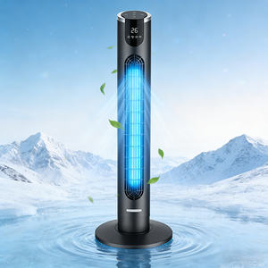 36 Inch DC Tower <strong>Fan</strong> With Remote Control LED Display Air Circulation <strong>Cooling</strong> <strong>Fan</strong> Sleep Timer Oscillating - Product Image 1