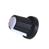 YUANXIN A0500 saklar kenop gitar listrik plastik, penguat sakelar Volume potensiometer poros Spline 6mm grosir