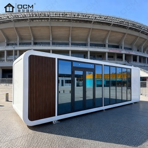 Cabine préfabriquée en acier portable OCM |   Maison modulaire légère pour hôtels, bureaux à domicile, bars à domicile |   Design moderne du milieu du siècle, 5 ans - Product Image 2
