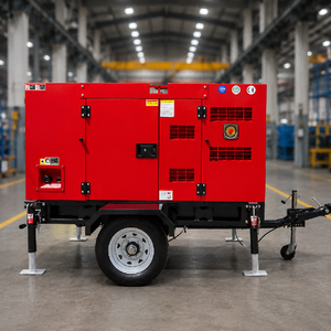 Générateur 30KVA 24KW en promotion, marque japonaise, sur remorque, silencieux, portable, station d'alimentation mobile, équipement de secours - Product Image 2