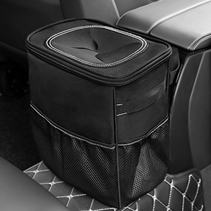 Organizador multifuncional a prueba de fugas para cubo de basura de coche, caja de almacenamiento plegable, asiento, maletero de coche, precio al por mayor, organizadores de coche pequeños