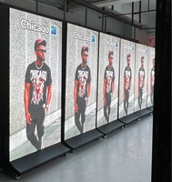 Shenzhen haute qualité p2.5 promotion fer et aluminium affiche série led affichage utilisé sur le marché