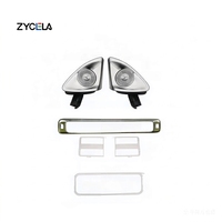 ZYCELA 64 Warna Benz S-Class W223 Bahan ABS+PC 12V Ventilasi Udara LED Tweeter Putar Instrumen LED Kualitas Tinggi Mudah Dipasang