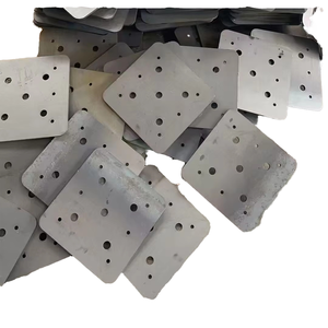 Malaysia metallo solido piatto quadrato di cemento del mucchio, piatto di estremità del acciaio al carbonio della pila del tubo con lo smusso per le Pile di calcestruzzo - Product Image 1