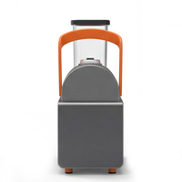 RAF R.8808 500W Coupe-légumes électrique 6-en-1 avec large goulotte, six accessoires, lavable, pour trancher, râper, hacher et faire des frites