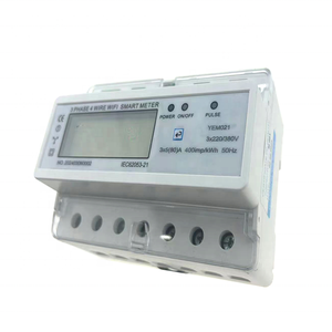 7p ba giai đoạn bốn dây Wifi Din Rail thông minh năng lượng mét mà không cần chuyển tiếp - Product Image 3