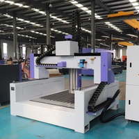 Machine de découpe du bois à 3 axes haute vitesse, routeur CNC 1212 avec commande Mach3 pour la fabrication du bois et des composites