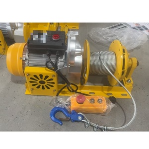 Heetverkopende draagbare kabellier kleine bouwlift mini-kabelkraan elektrische takel hijsmateriaal touwkatrol koppelingstakel - Product Image 4