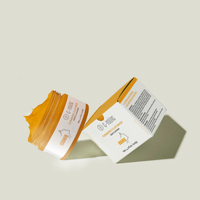 Crème Visage Bio au Curcuma Équilibrante et Détoxifiante, Soin Réparateur Nourrissant à la Boue, Atténue les Imperfections et Rend la Peau Lisse et Uniforme, à la Glycérine