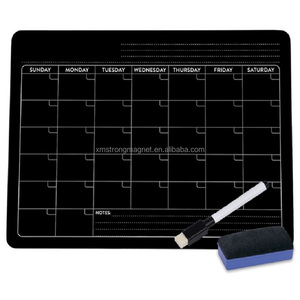 <span class=keywords><strong>Pizarra</strong></span> blanca <span class=keywords><strong>semanal</strong></span>, calendario magnético con marcador, diseño personalizado, borrado en seco - Product Image 2