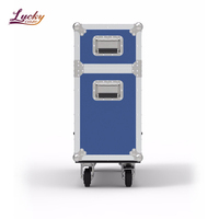 Étui de transport TV OEM personnalisé pour écrans de 40/55/65/75/85 pouces, design 2-en-1, étanche, antichoc, ignifuge, couleurs et logo personnalisables