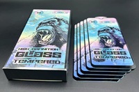 Crystal HD Clear Gorilla Kingkong Gehard Glas Screenprotector voor Iphone 11 12 13 14 15 Pro Max