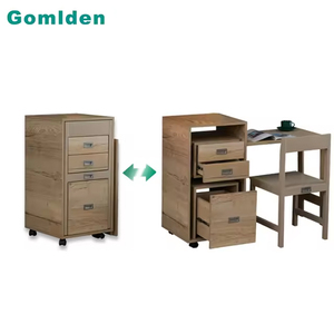 Kabinet Ponsel Ruang Tamu Kreatif Dapat Berubah Bentuk, dengan Meja Kayu Lipat untuk Apartemen - Product Image 1