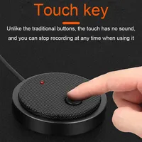Microphone à condensateur omnidirectionnel USB DIHAO pour réunions, conférences d'affaires, ordinateur portable, chat vocal, jeux vidéo, diffusion en direct
