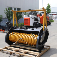 Vendita Diretta Fabbrica: Trituratore Forestale per Skid Steer Loader - Attrezzatura Forestale per Caricatore, Trituratore per Alberi