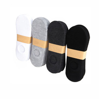 Chaussettes en coton et polyester personnalisées de haute qualité CMAX, chaussettes courtes pour homme, logo personnalisé, couleur unie, pas cher, noir, blanc, gris