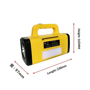 Système d'éclairage solaire, générateur solaire au lithium-ion, radio solaire, système de stockage d'énergie domestique et extérieur - Product Image 4