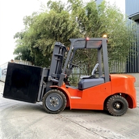 Chariot élévateur électrique puissant XTMG de 20 kW, 5 tonnes, avec batterie haute capacité de 500 Ah pour le chargement industriel