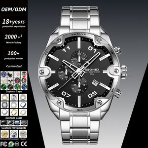 VVS Lujo Negocios <span class=keywords><strong>Reloj</strong></span> <span class=keywords><strong>Hombre</strong></span> Cuarzo Acero Inoxidable Macizo Impermeable OEM ODM Pedido Mínimo Bajo - Product Image 2