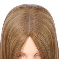 Perruque en cheveux humains vierges à dessus en soie invisible, perruque en dentelle respirante, ajustement parfait au cuir chevelu, vente en gros d'usine
