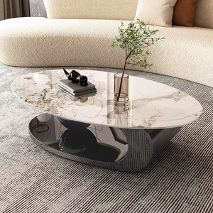 Di lusso rustico moderno stile fattoria centro tè tavolino tavolino da caffè Set sala da pranzo <span class=keywords><strong>mobili</strong></span> per la <span class=keywords><strong>casa</strong></span> soggiorno - Product Image 3