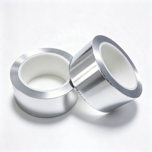 Ruban adhésif en aluminium argenté résistant à la chaleur avec une forte adhérence pour l'isolation thermique réfléchissante et le blindage - Product Image 1