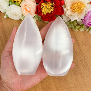 CrystalHola Colección de Minerales de Piedra Natural Pulida Ovalada Rayada, Adorno Boho para Atraer la Abundancia y Sanación DIY - Product Image 3