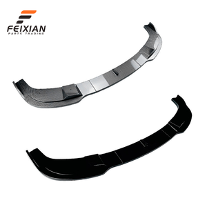 Para <span class=keywords><strong>BMW</strong></span> Serie <span class=keywords><strong>5</strong></span> <span class=keywords><strong>E60</strong></span> E61 2005-2010 <span class=keywords><strong>M</strong></span> Sport, Kit de Parachoques Delantero con Divisor de Labios de Fibra de Carbono ABS de Alta Calidad FEIXIAN - Product Image 2