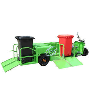 Triciclo Eléctrico de 6 Cubetas para Transporte de Residuos con Sistema de Cadena, Carga Útil de 100-200 kg, Alcance de 50-70 km, Suministro Directo de Fábrica - Product Image 4