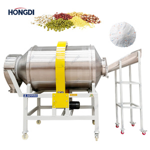 Mélangeur à tambour à engrenages robuste, mélangeur rotatif stable pour poudres avec grande capacité pour le mélange industriel de granulés - Product Image 2