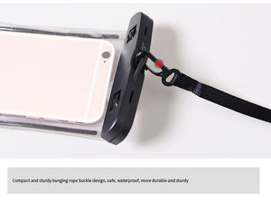 Étui de téléphone étanche lumineux en PC+PVC avec cordon pour utilisation en extérieur - Product Image 3