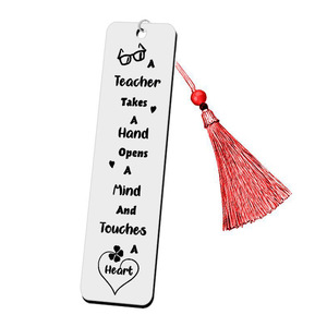 European & American stainless steel jewelry <b>bookmark</b> pendant holiday <b>gift</b> pendant new souvenir clothing metal pendant wholesale - Product Image 3