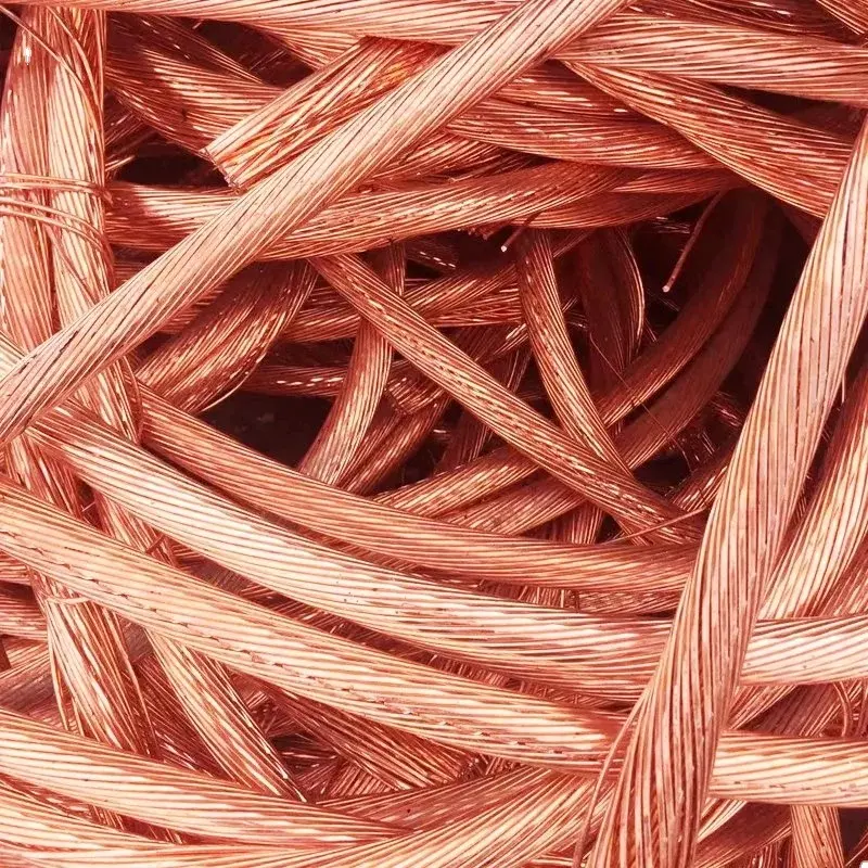 Yüksek kaliteli bakır tel hurda kırmızı bakır kablo teli Metal hurda