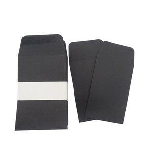 Bán Buôn 1 Gói 1000 Cái 150gsm Giấy Trắng Đen Kích Thước Nhỏ Đồng Xu Phong Bì Hạt Giống Phong Bì Tái Chế Đồng Xu Đen Phong Bì - Product Image 2