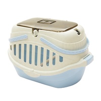 Étui d'aviation pour animaux de compagnie lapin cochon d'inde petit chat chien écureuil dragon chat cage de ceinture universelle avec maille de fond d'urine