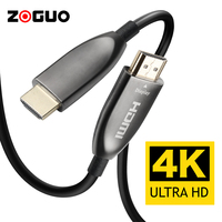 Câble HDMI en fibre optique AOC Zong 50m 100m 300m Ultra résistant 4K 60Hz 6Gbps