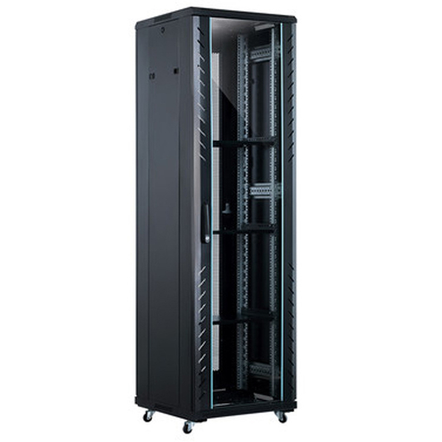 High Quality 19 Inch 22U 24U Network Cabinets Cold Rolled SPCC Steel 42U 6U 12U 4U 9U 27U 32U Stock Floor Type Server Cabinets