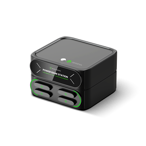 2025 Station de location de charge rapide de <span class=keywords><strong>téléphone</strong></span> <span class=keywords><strong>portable</strong></span> tendance avec bouton empilable partager Power Bank distributeurs automatiques <span class=keywords><strong>louer</strong></span> la batterie - Product Image 1