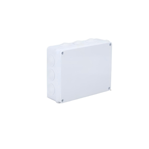 255x200x80mm IP65 <b>Waterproof</b> <b>Junction</b> <b>Box</b> with Rubber Plug Pre-drilled Holes Built-in Sealing Strip Economy Model Terminal <b>box</b> - Product Image 2