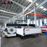 Machine de découpe laser à fibre combinée pour tôles et tubes 6KW 3015, directement de l'usine, découpeuse laser CNC robuste