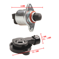 Nuevo Kit de Sensor de Posición del Acelerador para Colector de Admisión de Aluminio Reacondicionado para /Chevy LSX LS LS1 LS2 LS7 Sensor TPS