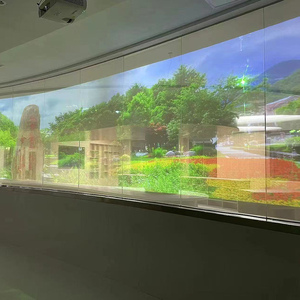 Rear and Front Holographic <strong>Transparent</strong> Film for <strong>Projection</strong> on the Glass Window - Product Image 5