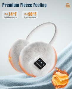 Cuffie Termiche Wireless 5.4 con Funzione Musicale Stereo e Fascia per la Testa, Ideali per Attività Invernali all'Aperto, Sci e Snowboard - Product Image 3
