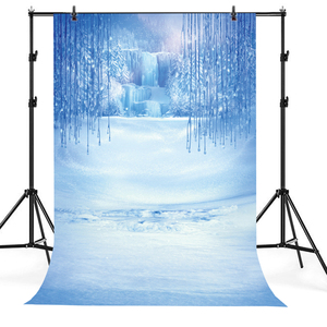 Băng và tuyết trắng Thế Giới nhiếp ảnh phông nền, mùa đông đông lạnh Tuyết Băng pha lê Thế giới mặt dây chuyền cho ảnh <span class=keywords><strong>studio</strong></span> đạo cụ bối cảnh - Product Image 2