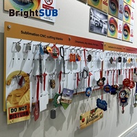Feuille d'aluminium de Sublimation de BrightSub Longstar 0.45mm SCX-SA300 brillant blanc transfert de chaleur impression Photo plaque enduite de métal vierge