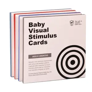 Baby Early Education Card Montessori Spielzeug Schwarz Weiß Karteikarten Kontrast reiche visuelle Stimulation Lern aktivität Spielzeug Geschenke