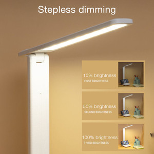 <span class=keywords><strong>LED</strong></span> masa lambası katlanabilir 3 modları dokunmatik karartma <span class=keywords><strong>USB</strong></span> çalışma lambası <span class=keywords><strong>Led</strong></span> şarj edilebilir masa lambası - Product Image 3