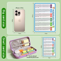 Tableau de Multiplication et de Division pour Enfants, Affiche Laminée, Tableau des Multiplications, Affiche d'Apprentissage Précoce, Aide Mathématique Recommandée par les Enseignants