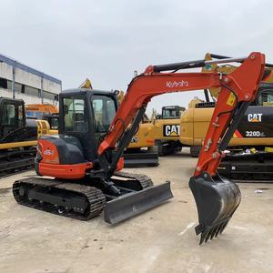 Original Japanese for Kubota U55 <strong>Mini</strong> <strong>Excavator</strong> 5.5ton Secondhand Crawler with 1 Year Warranty - Product Image 4