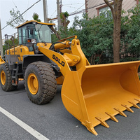Kostenloser Versand Günstiger Preis SDLG LG956L Mini-Radlader Weichai-Motor 5-Tonnen-Pumpe 2023 Baumaschinen Made in China Lagerware